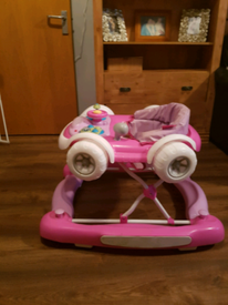 my child baby walker pink